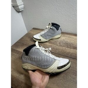 2008 OG Nike Air Jordan XX3 23 White Stealth Grey Size US 9 Shoes Sneakers